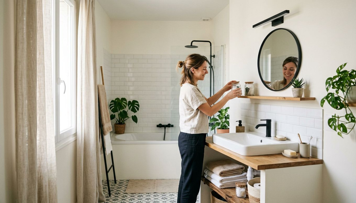 La salle de bain moderne : concilier budget serré et résultats professionnels