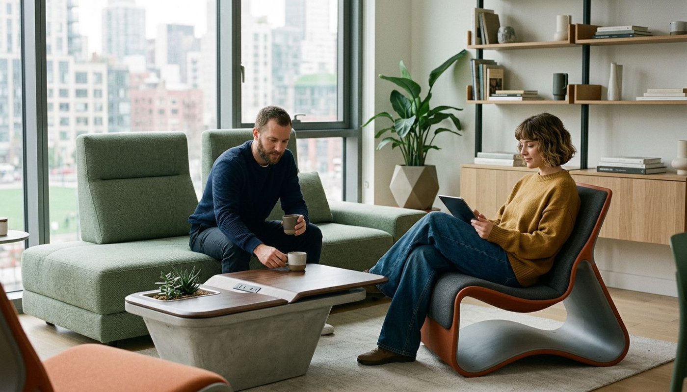 Le mobilier du futur : quand fonctionnalité rime avec audace